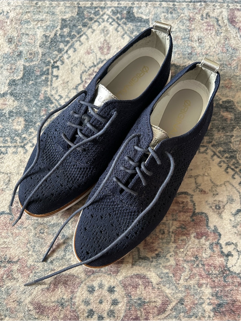 Cole Haan Women's OriginalGrand Stitchlite Wingtip Oxford Shoes Size 7.5
